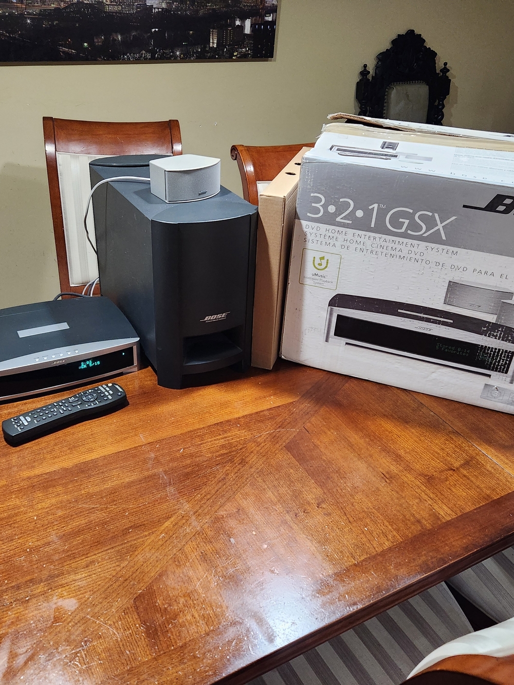 Bose 3-2-1 GSX Home Entertainment System - Black Loud!